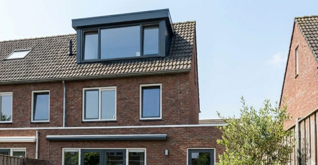 Dakkapel in Delft - Kunststof dakkapel